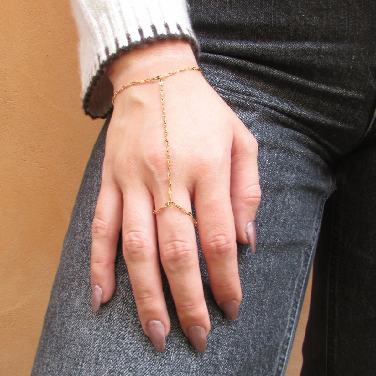 Bracelet bague Solaya
